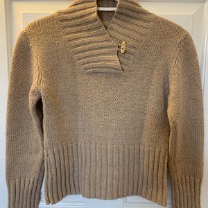 Roots Wool Tan Sweater